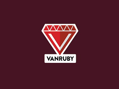 Vanruby Branding brand branding gemstone programmers ruby tech vancouver
