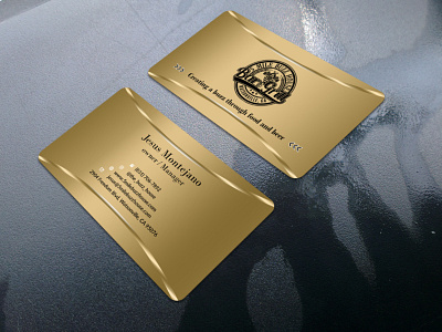 Luxury Business card design