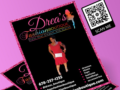 Flyer 2 beauty salon branding business card design flyer flyer design glitter illustration logo design makeup artist