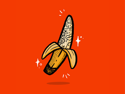 Tattooed Banana illustration