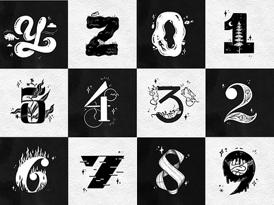 Part 3 - 36 Days of Type design illustration typography