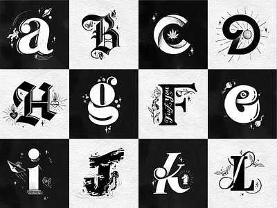 Part 1 - 36 Days of Type 36 days of type illustration typography