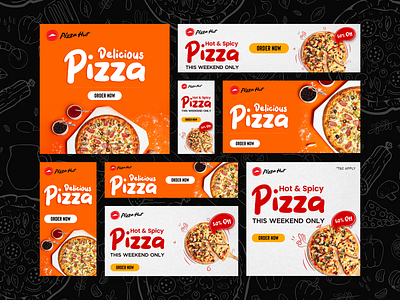 Pizza Hut - Social Media Banners