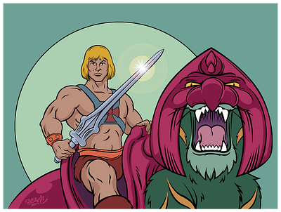 He-Man Illustration he man motu