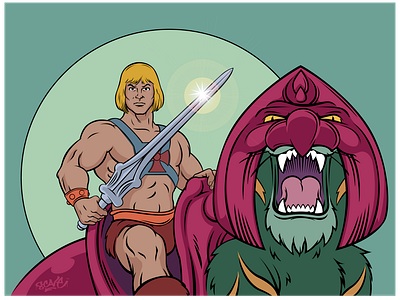 He-Man Illustration