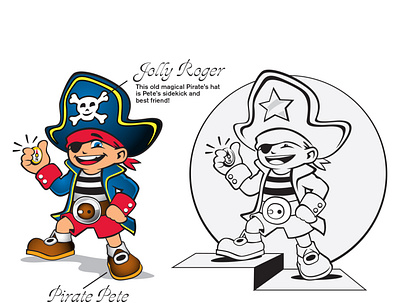 PirateMascot LOGO character mascot pirate