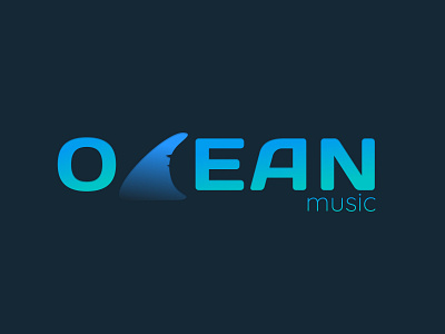 Ocean Music - Concept brand branding concept design designs discovery logos logotype music ocean ocean music