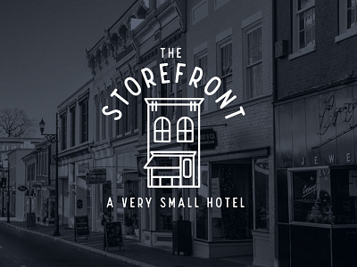 The Staunton Storefront Hotel branding design flat graphic design icon illustration illustrator logo minimal typography