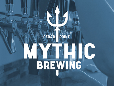 Mythic Brewing Rebrand branding charlotte graphic design illustration logo nc photo photoshop