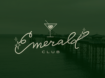 Emerald Club Rebrand branding design graphic design illustration illustrator logo nc