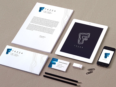 Brand design, concept, FAZZA branding design graphic design logo