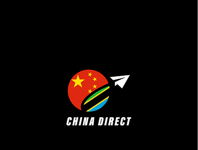 china direct logo icon art branding design graphic design icon illustration illustrator logo typography vector
