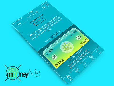 moneyMe App Details Page cards content details finance flat ios iphone page simple ui ux