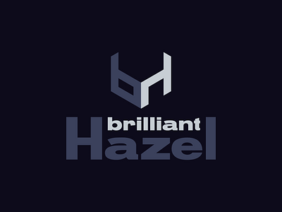 Logo Brilliant Hazel branding design graphic design logo minimal typography