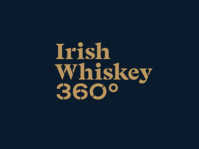Irish Whiskey 360° Brand Identity branding design for online drink food film graphic design report design tourism