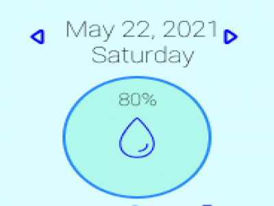 Water Consumption Tracker health iot ux design water