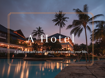 A Hotel - Web Design