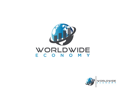 WorldWide Economy acronym logo business logo corporate logo creative logo financial logo flat logo logo logo design minimalist logo modern logo top logo vector logo