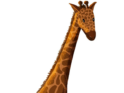 The Giraffe books children cute drawing illustration