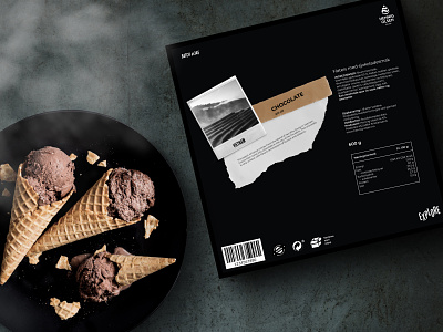 Explore ice cream packaging dieline food graphicdesign ice cream packaging packaging design redesign typography