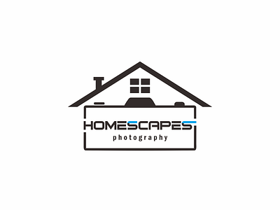 homescape design icon logo minimal vector