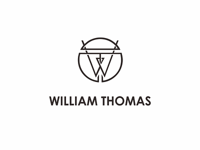William Thomas design logo minimal typography