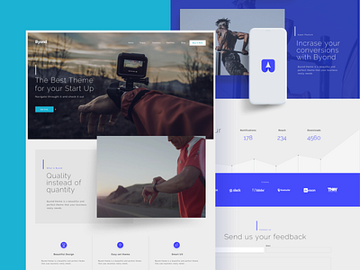 Byond MultiPurpose Theme - Sections