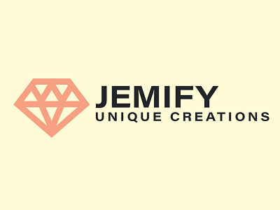 Jemify | Unique Creations branding design designer eshop instagram logo logo design logotype minimal