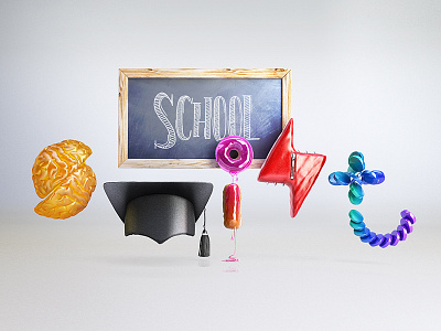 SWIST School 3d bdsm brain branding education game logo sweets