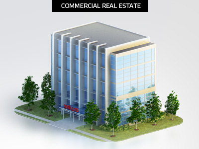 commercial real estate 3d building teaser