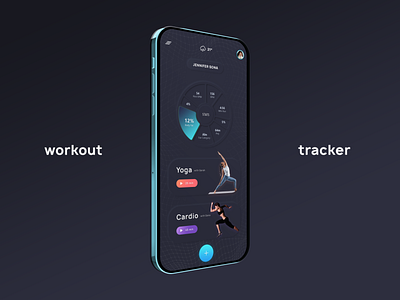 Workout Tracker app app concept apple design illustration mobile redesign tracker ui workout app workouts