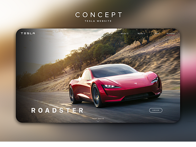 Tesla app concept apple car redesign roadster tesla ui website website builder