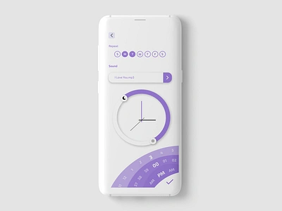 Alarm Clock Design Concept animation app branding design illustration logo typography ux web website