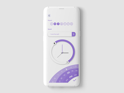Alarm Clock Design Concept animation app branding design illustration logo typography ux web website