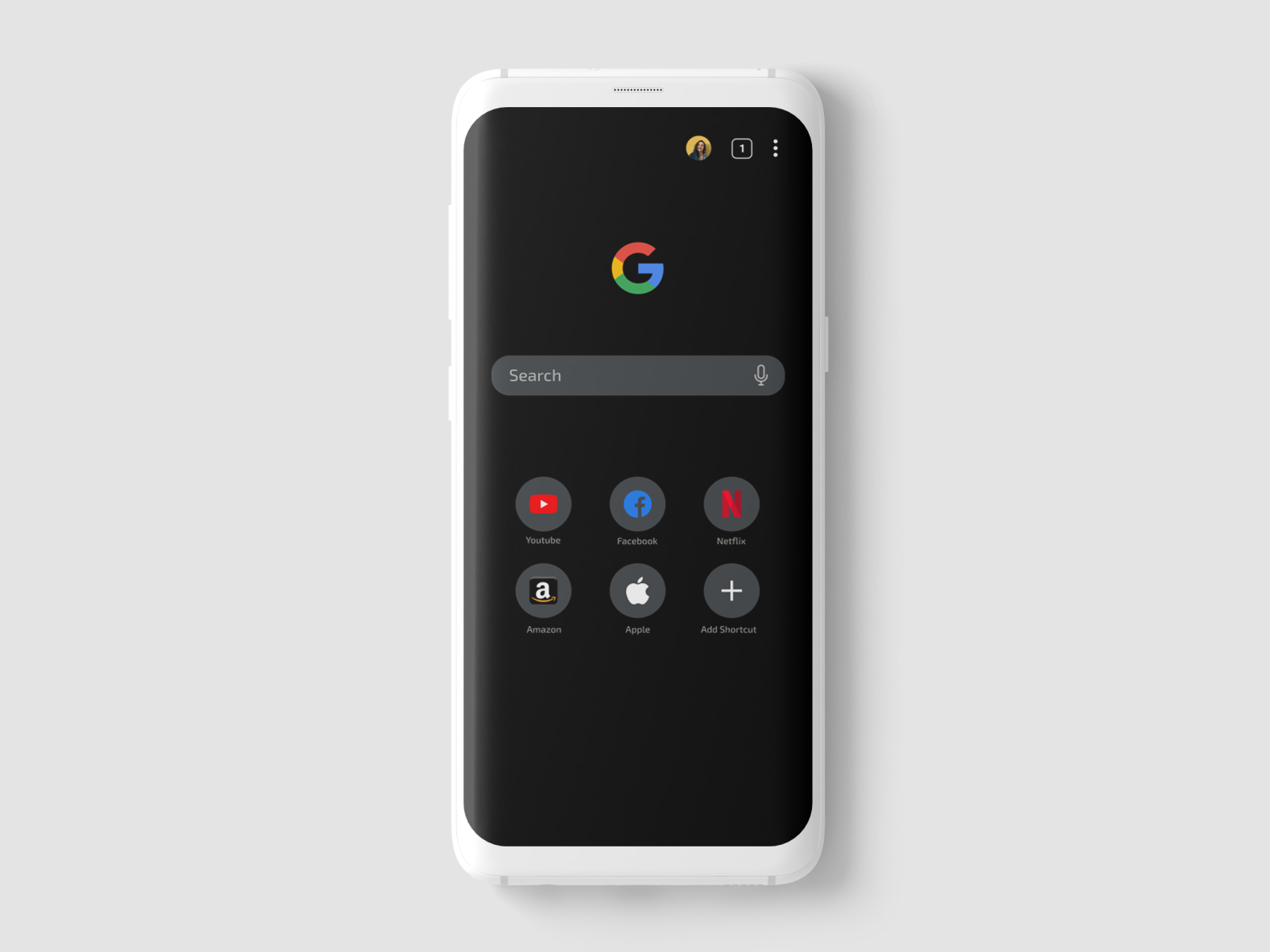 GOOGLE DARK MODE by Rikesh on Dribbble