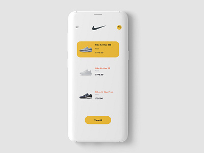 Nike App Ui Design animation app design graphic design illustration minimal ui uiux ux website