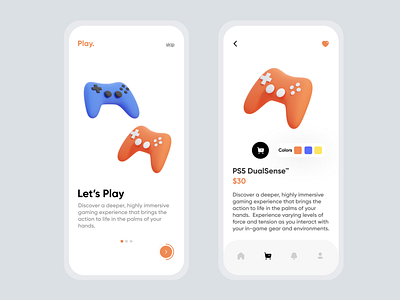 PS App UI Design Concept