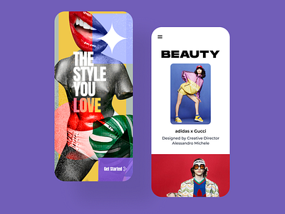 Fashion Magazine App animation app blog branding design fashion figma illustration logo magazine mobile app ui ui trend ux vector website