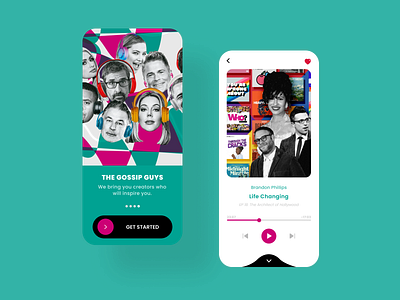 Podcast App - Mobile Design