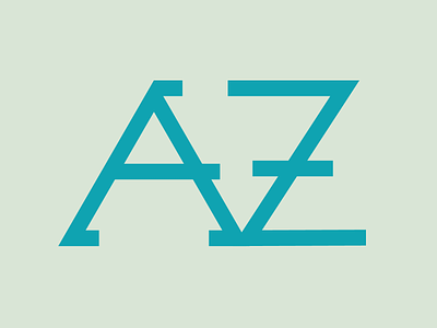 AVZ Monogram Logo branding design logo logo design monogram monogram logo