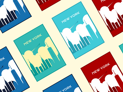 New York Infographic Poster design figma graphic design illustration ui vector