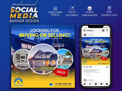 Real Estate Social Media Banner
