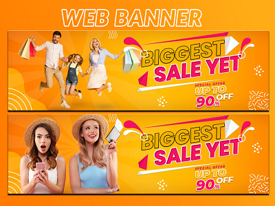 Sale web banner
