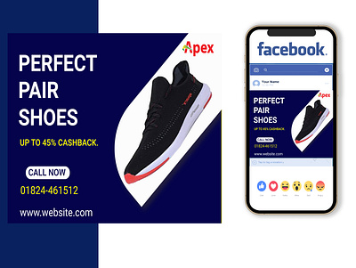 Apex Shoes Social Media Post Design apex designer facebook post illustration instragram post linkedin post shoe post shoes store social media post design socialmedia twitter post