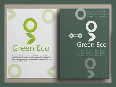 Green Eco Logo branding company logo creative logo design eco flat graphic design green harbal icon illustration letter mark logo logos minimal modern logo nature simple logo vector