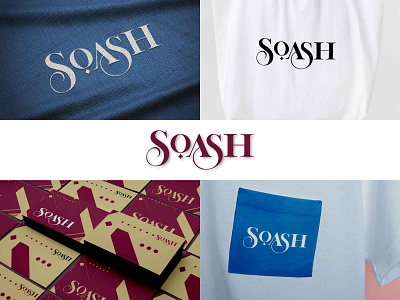 Soash Clothing Brand Logo branding clothing creative logo design dress logo flat graphic design illustration logo logos minimal modern logo simple logo soash clothing brand logo vector wear