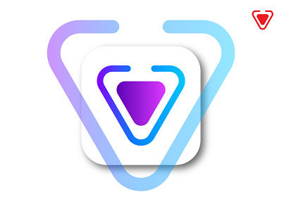 Modern V logo