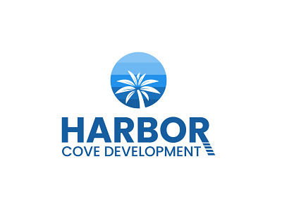 Harbor Cove Development 01824461512 3d animation branding creative logo design graphic design graphics home illustration logo modern logo motion graphics sdn sea logo shuva simple logo ui ux vector