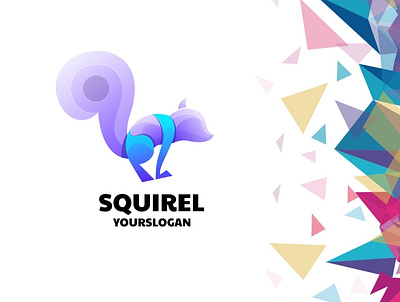 squirel logo desain 3d graphic design logo squirel logo desain