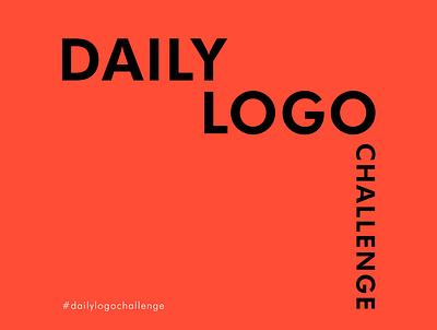 DailyLogoChallenge design flat logo minimal typography